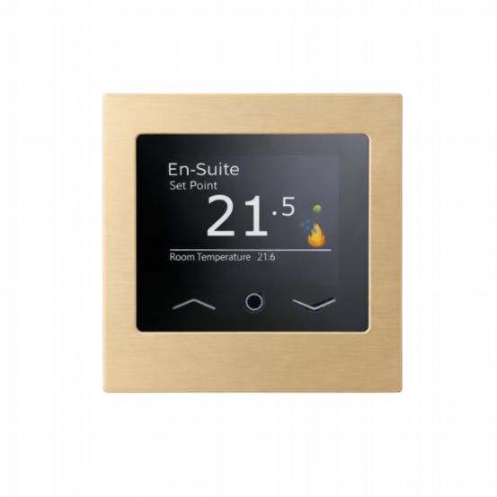 Polar Bear Design Ursium Euro Touch Faceplate Kit – Satin Brass