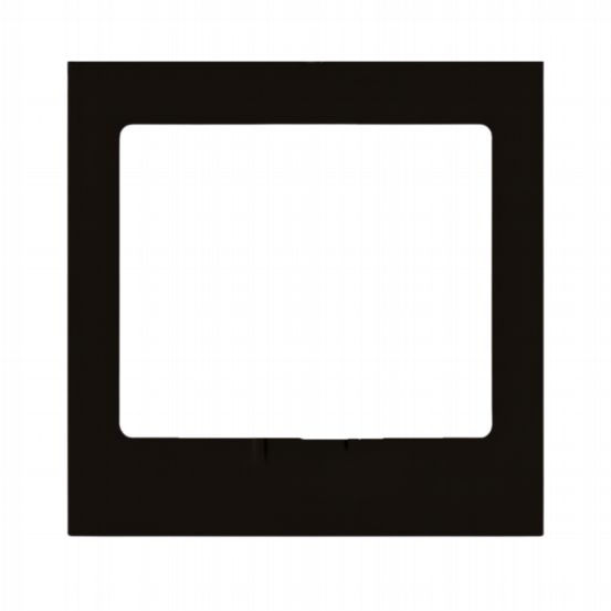 Polar Bear Design Euro Plate Kit – Black Plastic Face Plate (Pack of 6)