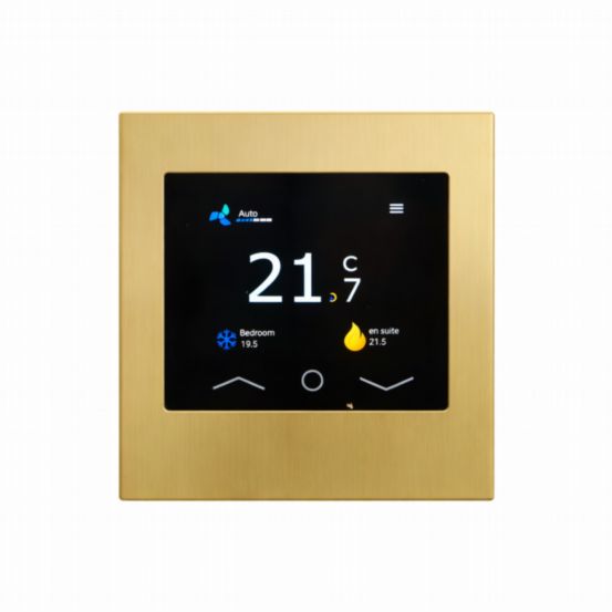 Polar Bear Design Ursium Aplium Touch Face Plate Kit – Bright Unlacquered Brass