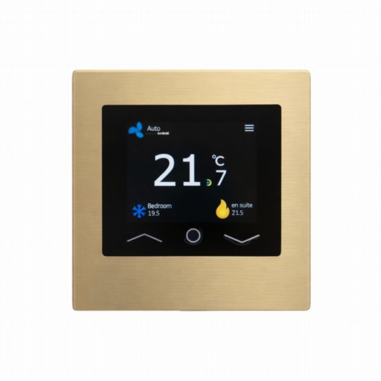 Polar Bear Design Ursium Aplium Touch Faceplate Kit – Satin Brass