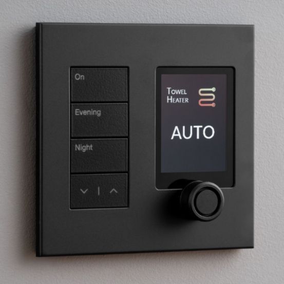 Polar Bear Design Face Plate Kit - Lutron Int SeeTouch Matt Black