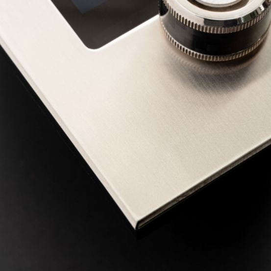 Polar Bear Design Face Plate Kit - Lutron US SeeTouch Satin Nickel