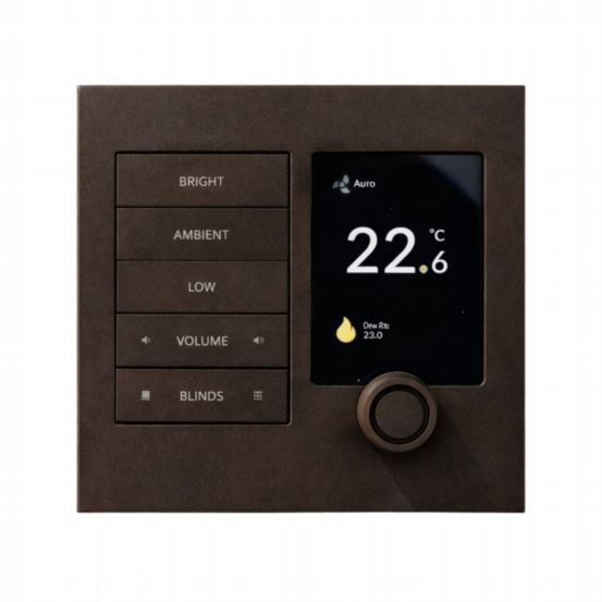 Polar Bear Design Zentium Crestron Horizon Faceplate Kit - Antique Copper