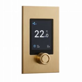 Polar Bear Design Polar Bear Design Zentium Pro Face Plate Kit – Bright Unlacquered Brass (Including Digital Crown)