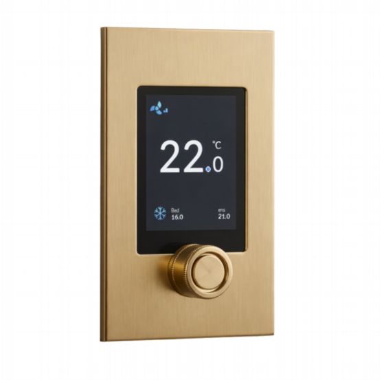 Polar Bear Design Zentium Pro Face Plate Kit – Bright Unlacquered Brass (Including Digital Crown)