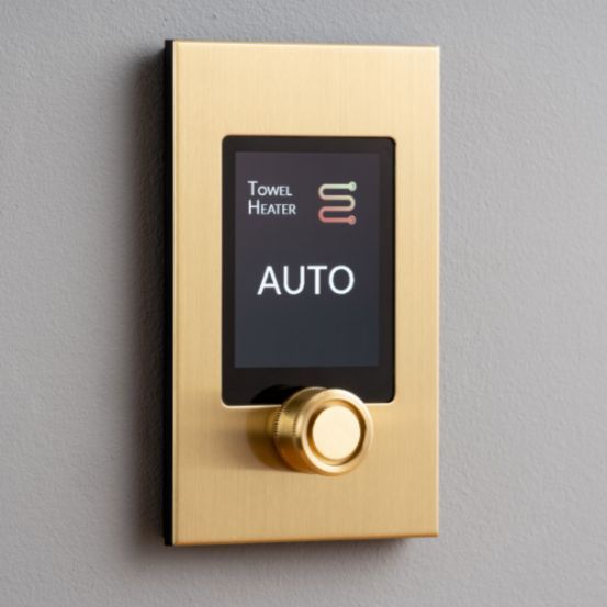 Polar Bear Design Face Plate Kit - C0R Satin Brass