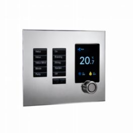 Polar Bear Design Polar Bear Design Zentium Lutron International SeeTouch Faceplate Kit - Bright Nickel