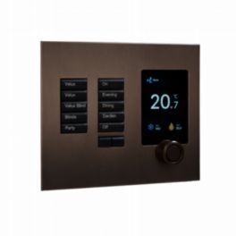 Polar Bear Design Polar Bear Design Zentium Lutron International SeeTouch Faceplate Kit – Satin Bronze