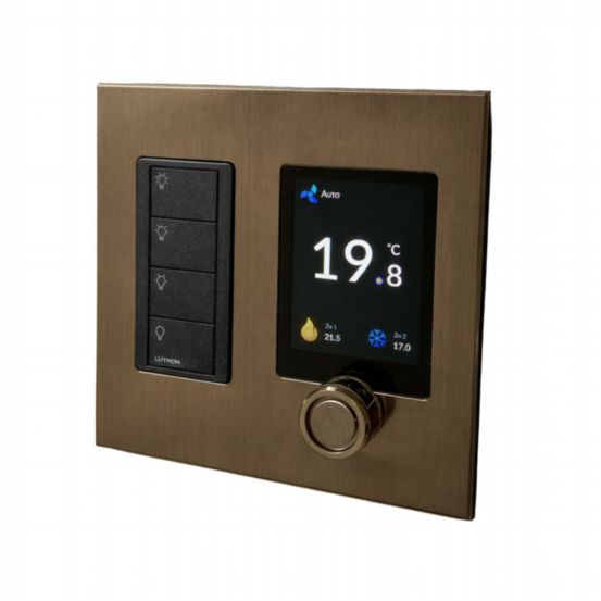 Polar Bear Design Zentium Lutron Pico Plate Kit – Aged Brass
