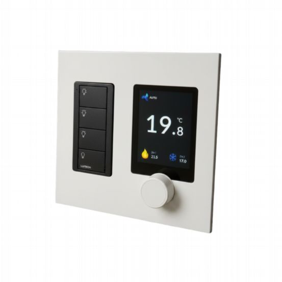Polar Bear Design Zentium Lutron Pico Faceplate Kit – Matt White