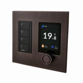 Polar Bear Design Polar Bear Design Zentium Lutron Pico Faceplate Kit - Antique Brass