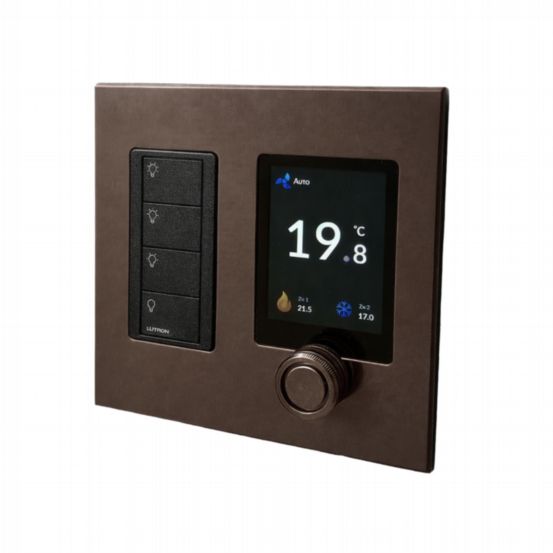Polar Bear Design Zentium Lutron Pico Faceplate Kit – Satin Bronze