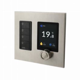 Polar Bear Design Polar Bear Design Zentium Lutron Pico Faceplate Kit – Satin Nickel