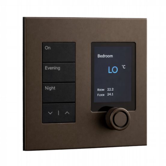 Polar Bear Design Zentium Lutron US Palladiom Faceplate Kit – Satin Bronze