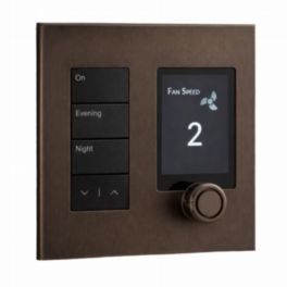 Polar Bear Design Polar Bear Design Zentium Lutron US Palladiom Faceplate Kit – Antique Brass