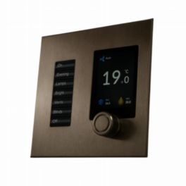 Polar Bear Design Polar Bear Design Zentium Lutron US SeeTouch Plate Kit – Aged Brass