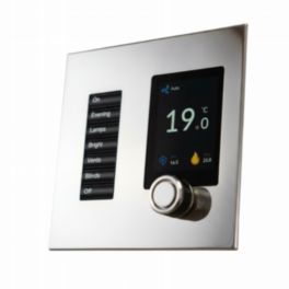 Polar Bear Design Polar Bear Design Zentium Lutron US SeeTouch Faceplate Kit - Bright Chrome