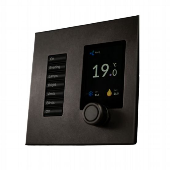 Polar Bear Design Zentium Lutron US SeeTouch Faceplate Kit - Antique Copper