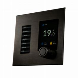 Polar Bear Design Polar Bear Design Zentium Lutron US SeeTouch Faceplate Kit - Antique Chocolate Bronze
