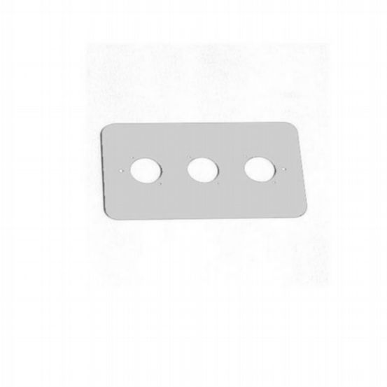 Penn Elcom Double Gang Plate 3 x D-Series