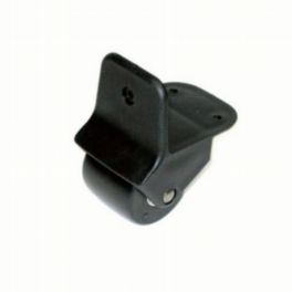 Penn Elcom Penn Elcom 50mm Black Plastic Surface Mount Edge Castor