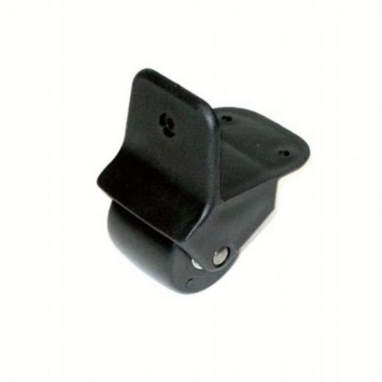 Penn Elcom 50mm Black Plastic Surface Mount Edge Castor