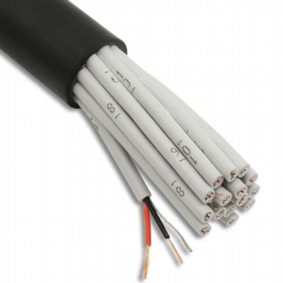 Penn Elcom Mic Multicore Cable 24 Pair AES-EBU Black for DMX & Analogue 04007118