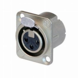 Penn Elcom Penn Elcom XLR 3 Pin Female Chassis DLX Crimp Version NC3FD-LX-HA