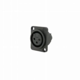 Penn Elcom Penn Elcom XLR 3 Pin Female XLR Chassis Plastic Shell NC3FPP