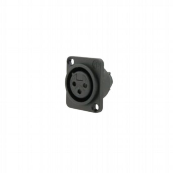 Penn Elcom XLR 3 Pin Female XLR Chassis Plastic Shell NC3FPP