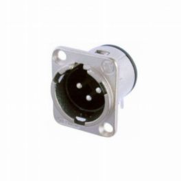 Penn Elcom Penn Elcom XLR 3 Pin Male Chassis DLX Crimp Version NC3MD-LX-HA