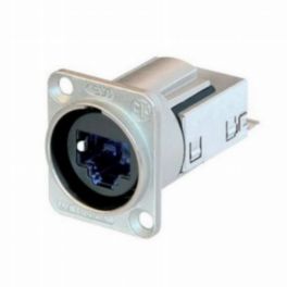 Penn Elcom Penn Elcom EtherCON CAT6 D-Shape Chassis Connector NE8FDY-C6