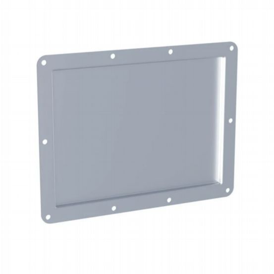 Penn Elcom Medium PennBrite Recessed Label Dish for Self-Adhesive Tour Labels
