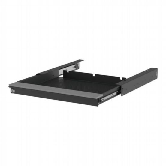 Penn Elcom Medium Black Lockable Vented Laptop Drawer (Up to 17