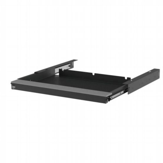 Penn Elcom Large Black Lockable Vented Laptop Drawer (Up to 17