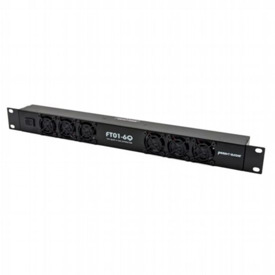 Penn Elcom 1U Front Facing Quiet Low Profile Rack Fan Unit