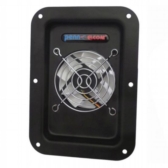 Penn Elcom FT80-Q-FC Quiet Exhaust Solution for Flight Case Racks
