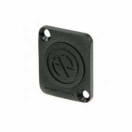Penn Elcom Penn Elcom DBA-BL Black Plastic Screw-Fit Blanking Plate (D-Connector)