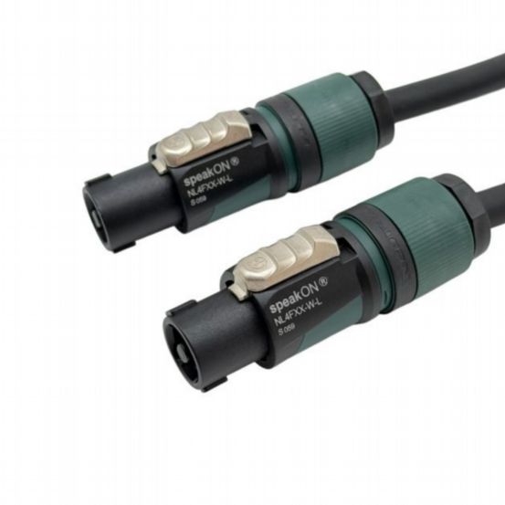 Penn Elcom 2M Studio Series 2 Core 1.5mm Speaker Lead NL4FXX-W-S to NL4FXX-W-S