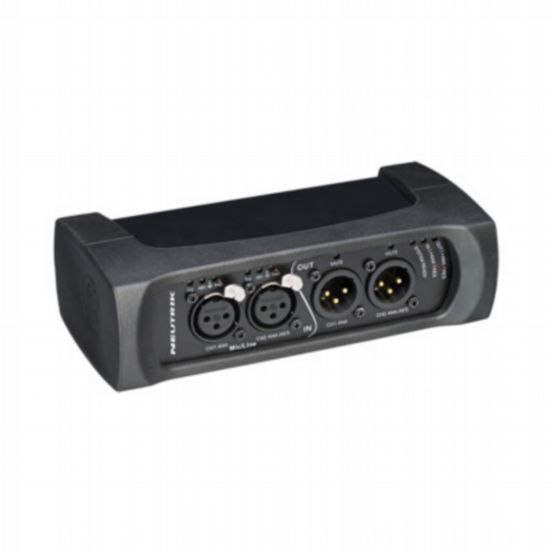 Penn Elcom Neutrik NA2-IO-DPRO 2 In / 2 Out Dante Audio Breakout Box