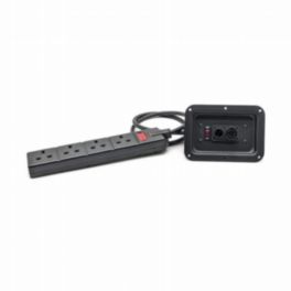 Penn Elcom Penn Elcom 12A Large Power Dish with True1 In/Out to 4 UK Sockets