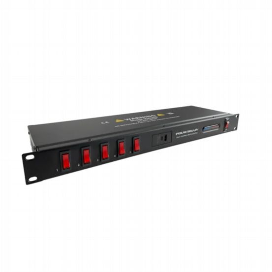 Penn Elcom Type 1 1U 16A 5 Channel Switched Power Distribution Unit