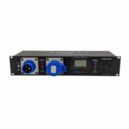 Penn Elcom Penn Elcom 2U 16 Amp Rack Mount PDU with Power Monitor – Pair of C-Form Sockets