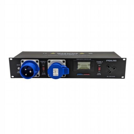 Penn Elcom 2U 32 Amp AC Rack Mount PDU with 8 x UK Sockets