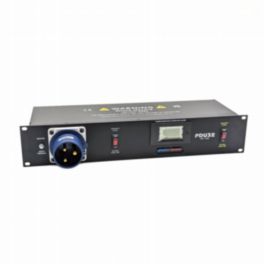 Penn Elcom Penn Elcom 2U 32A Two Channel Rack Mount PDU with Power Monitoring – C-Form Input / PowerCon Mains Output