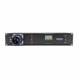 Penn Elcom Penn Elcom 2U 32A Two Channel Rack Mount PDU with Power Monitoring – C-Form Input / powerCON TRUE1 Output