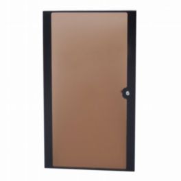 Penn Elcom Penn Elcom 12U Smoked Polycarbonate Locking Front Door for Contractor Rack Series