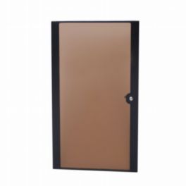 Penn Elcom Penn Elcom 24U Smoked Polycarbonate Locking Front Door for Contractor Rack Series