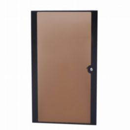 Penn Elcom Penn Elcom 6U Smoked Polycarbonate Locking Front Door for Contractor Rack Series