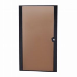 Penn Elcom Penn Elcom 8U Smoked Polycarbonate Locking Front Door for Contractor Rack Series